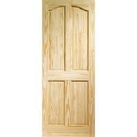 XL Joinery Rio Clear Pine 4 Panel Internal Door 78in x 27in x 35mm (1981 x 686mm)