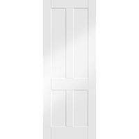 xl joinery victorian shaker white primed internal door 2040 x 826 x 40 ...