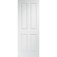 xl joinery victorian white moulded 4 panel pre finished internal door  ...