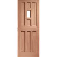 XL Joinery Stable 1 Light Hardwood Single Glazed Exterior Door with Clear Glass 78in x 33in x 44mm (1981 x 838mm)