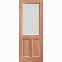 XL Joinery 2XG Hardwood Dowelled Double Glazed Exterior Door with Clear Glass 78in x 30in x 44mm (1981 x 762mm)
