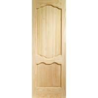 xl joinery louis clear pine internal door 78in x 27in x 35mm 1981 x 68 ...