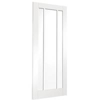 XL Joinery Worcester White Primed Internal Door with Clear Glass 78in x 24in x 35mm (1981 x 610mm)
