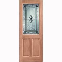 XL Joinery 2XG Hardwood Dowelled Double Glazed Exterior Door with Coleridge Glass 78in x 30in x 44mm (1981 x 762mm)