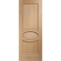 XL Joinery Calabria Oak Internal Door with Raised Mouldings 78in x 30in x 35mm (1981 x 762mm)