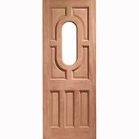 xl joinery acacia hardwood dowelled unglazed exterior door 78in x 30in ...