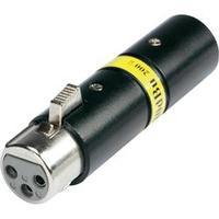 XLR adapter XLR plug - XLR socket Hicon HI-X3X3-20-200 1 pc(s)