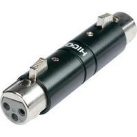XLR adapter XLR socket - XLR socket Hicon HI-X3X3-FF 1 pc(s)