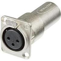 XLR adapter XLR socket - XLR plug Neutrik NA3FDM 1 pc(s)