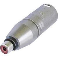 XLR adapter XLR plug - RCA socket (phono) Neutrik NA 2 MPMF 1 pc(s)