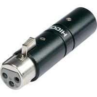 XLR adapter XLR plug - XLR socket Hicon HI-X3X3-FM 1 pc(s)