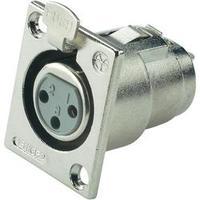 xlr socket paccs einbaubuchse xlr female nickel