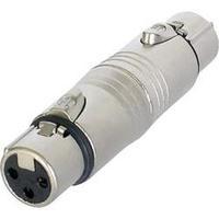 XLR adapter XLR socket - XLR socket Neutrik NA 3 FF 1 pc(s)