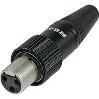 xlr connector socket straight number of pins 3 black rean av tiny xlr  ...