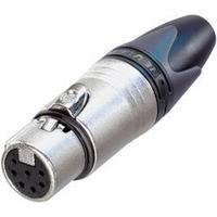 XLR connector Socket, straight Number of pins: 7 Silver Neutrik NC7FXX 1 pc(s)