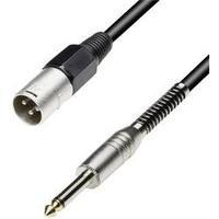 XLR-m/jack-m 6.3 mm stereo, 3 m