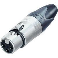 xlr connector socket straight number of pins 3 silver neutrik nc 3 fxx ...