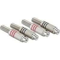 XLR-/Klinken-/Cinch-Adapter-Set mono digital end-stages 4 x RCA female/female, set of 4