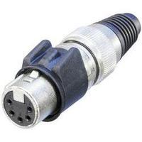 XLR connector Socket, straight Number of pins: 5 Silver Neutrik NC 5 FX-HD 1 pc(s)