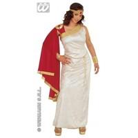 XL Ladies Womens Roman Lady Velvetet Costume for Ancient Greek Fancy Dress Female UK 18-20