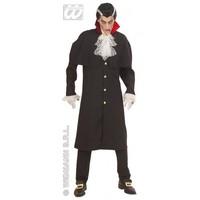 XL Mens Count Dracula Costume Heavy for Vampire Halloween Fancy Dress Male UK 46 Chest