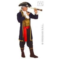 XL Mens Pirate of 7 Seas Costume Outfit for Buccaneer Fancy Dress Male UK 46 Chest