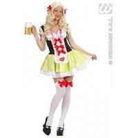 XL Ladies Womens Bavarian Beer Girl Costume Outfit for Oktoberfest Octoberfest Festival Fancy Dress Female UK 18-20
