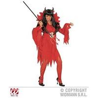 XL Devilin Costume (dress Belt With Stand-up Collar)