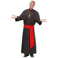 XL Cardinal Heavy Fabric Costume Extra Large For Holy Pope Vicar Priest Church