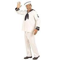 XL White Men\'s Sailor Costume