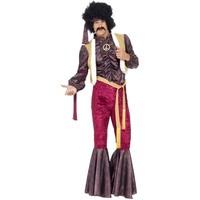 XL Men\'s 70s Psychedelic Rocker Costume