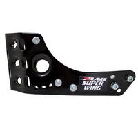 xlab delta super wing dual rear mount system gloss black