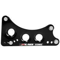 XLab Delta Sonic Wing Dual Rear Carrier - Gloss Black