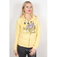 XL Yellow The Beatles Sub Band Ladies Hooded Top.