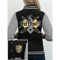 XL Black Harry Potter- House Hufflepuff Varsity Jacket