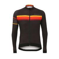 XL Black Santini Sleek Lombardia Aquazero 2017 Long Sleeve Race Jersey