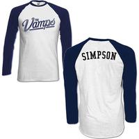 XL White & Blue Women\'s The Vamps- Simpson