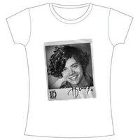 XL White Ladies One Direction Solo Harry T-shirt