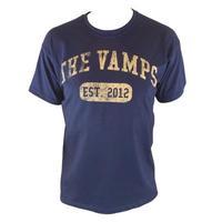 XL Navy Blue Ladies The Vamps Team Vamps T-shirt