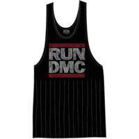 XL Black Ladies Run Dmc Logo Vintage T Shirt Vest