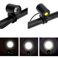 XMK-T6 1200 Lumens 4 Modes Bicycle Front Light with 2 Rings