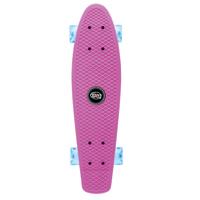 xootz pp led skateboard in pink