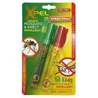xpel mosquito and insect repellent and bite and sting relief spray pen ...