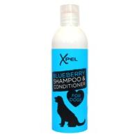 xpel blueberry shampoo conditioner for dogs 250ml