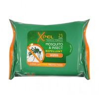 xpel mosquito insect repellent wipes 25 pack