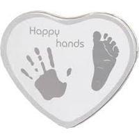 xplorys happy hands hand footprint tin silver