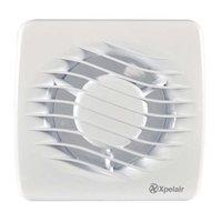 xpelair lv100t 4 100mm selv low voltage extrator fan with timer