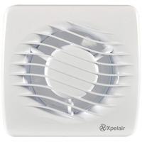 xpelair dx100s standard square extractor fan with wall kit 93025aw