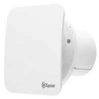 Xpelair extractor fan 4 Inch Simply Silent Contour Timer Bathroom Fan Square IP44 - E59345