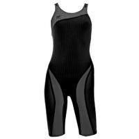 XPRESSO Openback Kneeskin - Black and Silver